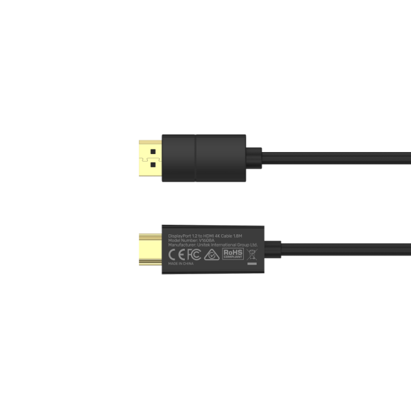 Unitek Kabel DisplayPort 1.2 na HDMI 4K 60Hz 1,8 m-13164458