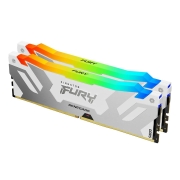 KINGSTON DDR5 64GB 6000MHz CL32 FURY RENEGADE RGB WHITE XMP KITx2