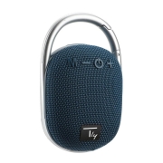 Głośnik Techly Bluetooth 5.3 5W TWS LED/MP3/USB/TF niebieski