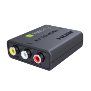 Konwerter/Adapter Techly AV Composite Video oraz Audio L/R 3x RCA na HDMI