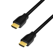 Kabel HDMI LogiLink CH0100 v2.0, CCS, czarny, 1m