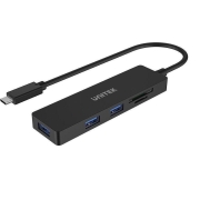 Hub USB-C Unitek H1108B 3x USB 3.1 Gen 1, SD/microSD