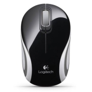 Mysz bezprzewodowa Logitech Mini Mouse M187 optyczna czarno-biała