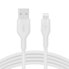 Belkin USB-A - Lightning silicone 2M White-16852967