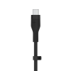 Belkin USB-C - Lightning silicone 1M Black-16853002