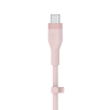 Kabel BoostCharge USB-C do Lightning silikonowy 2m, różowy-16853037