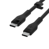 Belkin USB-C - USB-C 2.0 silicone 3M Black-16853123