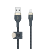 Kabel BoostCharge USB-A do Lightning silikonowy 3m, niebieski-16853175