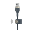 Kabel BoostCharge USB-A do Lightning silikonowy 3m, niebieski-16853177