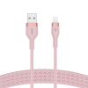 Kabel BoostCharge USB-A do Lightning silikonowy 3m, różowy-16853181