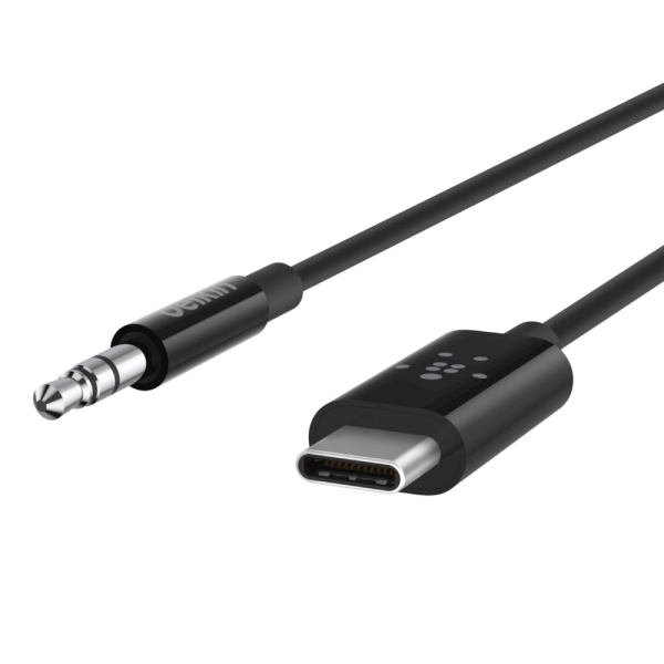 Belkin USB-C to 3.5 mm Audio Cable 0,9m - Black