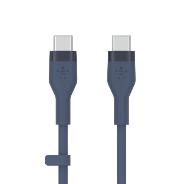 Kabel BoostCharge USB-C do USB-C 2.0 silikonowy 2m, niebieski-16853116