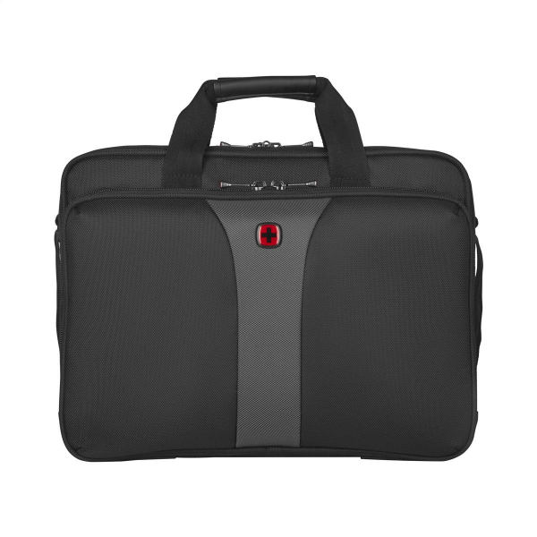 Wenger Legacy 16 Double Gusset Computer Case Black/Gray (R) 600648-1696800