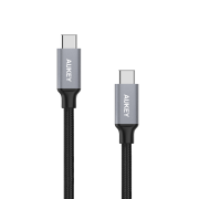 Kabel USB-C Aukey CB-CD6 BK C/C, QC 4.0, m/m, 2m