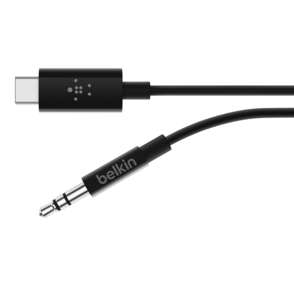 Belkin USB-C to 3.5 mm Audio Cable 0,9m - Black-1799196
