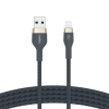 Kabel BoostCharge USB-A do Lightning silikonowy 3m, niebieski-1801322
