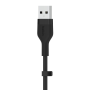 Kabel Lightning BELKIN CAA008BT1MBK USB-A, 1m, czarny, silicone