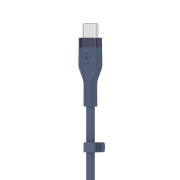 Kabel BoostCharge USB-C do USB-C 2.0 silikonowy 1m, niebieski
