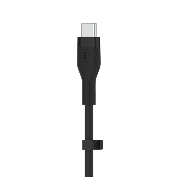 Belkin USB-C - Lightning silicone 2M Black-1801143