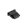 Adapter Lanberg AD-0013-BK HDMI (F) -> DVI-D (M)(18+1) Single Link-1855910