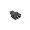 Adapter Lanberg AD-0015-BK HDMI-A (F) -> micro HDMI-D (M) czarny-1855919