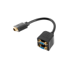 Kabel adapter/splitter Lanberg AD-0020-BK VGA (M) -> 2x VGA (F) 0,2m czarny-1856518