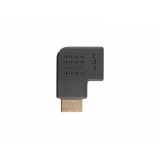 Adapter Lanberg AD-0035-BK HDMI(M) - HDMI(F) kątowy lewo czarny