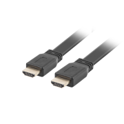Kabel HDMI Lanberg M/M v2.0 5m czarny flat