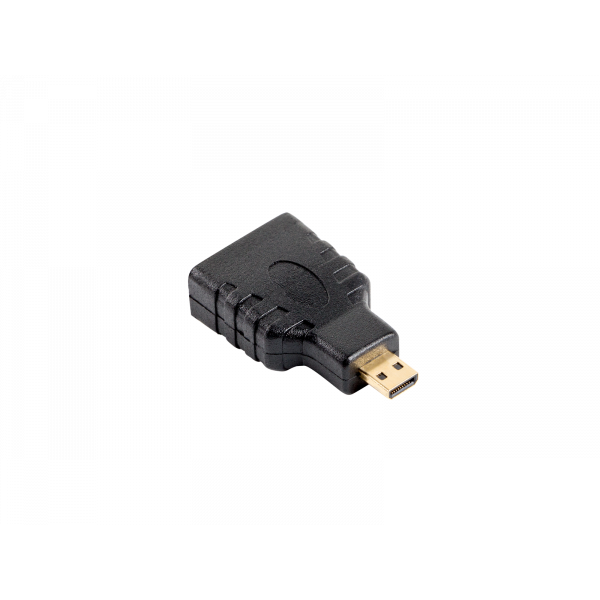 Adapter Lanberg AD-0015-BK HDMI-A (F) -> micro HDMI-D (M) czarny