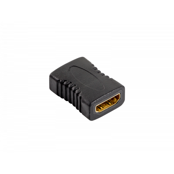 Adapter Lanberg AD-0018-BK HDMI-A (F) -> HDMI-A (F) beczka czarny