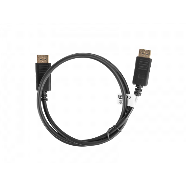Kabel DisplayPort Lanberg M/M 1m 4K czarny