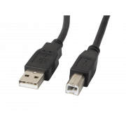 Kabel USB 2.0 Lanberg AM-BM 1m czarny