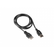 Przedłużacz USB-A Lanberg M/F 2.0 1.8m czarny box