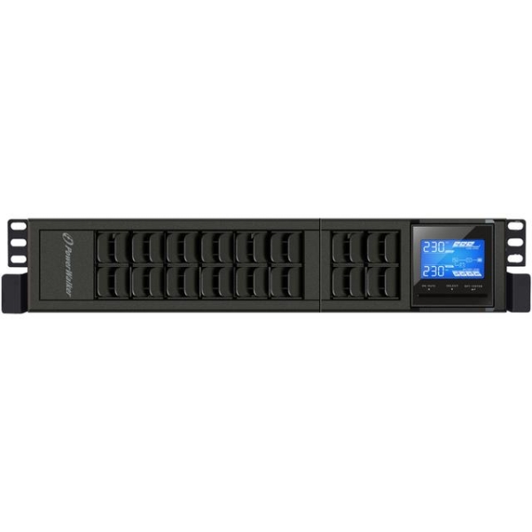 UPS RACK POWERWALKER VFI 2000 CRS ON-LINE 2000VA 4X IEC C13 USB-B RS-232 LCD ŁADOWARKA 6A 2U-1873552