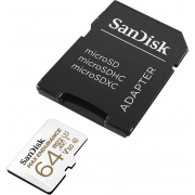 KARTA SANDISK MAX ENDURANCE (rejestratory i monitoring) microSDXC 64GB z adapterem