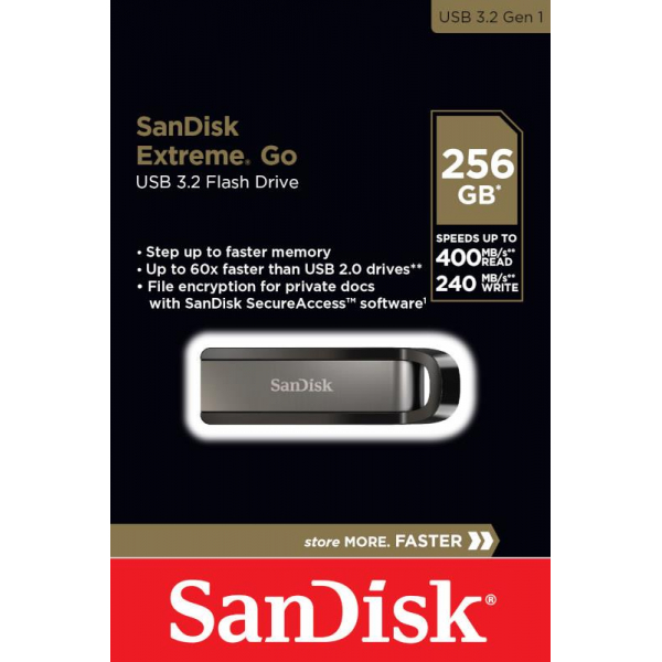 DYSK SANDISK EXTREME GO 3.2 Flash Drive 64GB (395/100 MB/s)-2068551