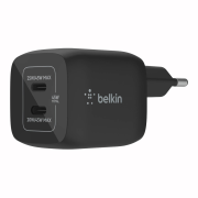 Belkin 45W PD PPS Dual USB-C GaN Charger Black