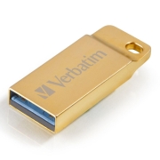 Pendrive Verbatim Metal Executive 64GB USB 3.0 Gold