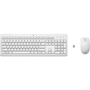 Zestaw bezprzewodowy klawiatura i mysz HP Combo 230 (biały)