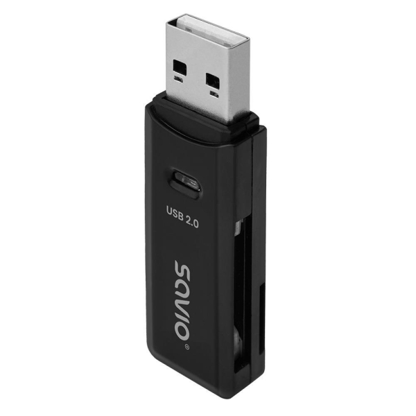 Czytnik kart SD SAVIO AK-63, USB 2.0