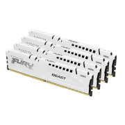 Kingston FURY DDR5 128GB (4x32GB) 5200MHz CL40 Beast White