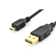 Kabel USB Assmann 2.0, typ A - B micro, 1,8m dwustronny
