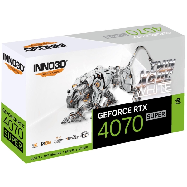 Karta graficzna INNO3D GeForce RTX 4070 SUPER TWIN X2 OC WHITE-25431140