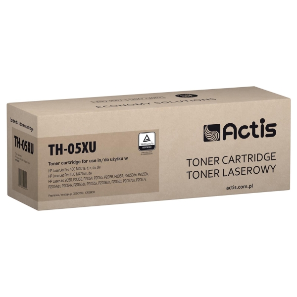 Actis TH-05XU Toner Uniwersalny (zamiennik HP 05X CE505X, CF280X, Standard; 7200 stron; czarny)