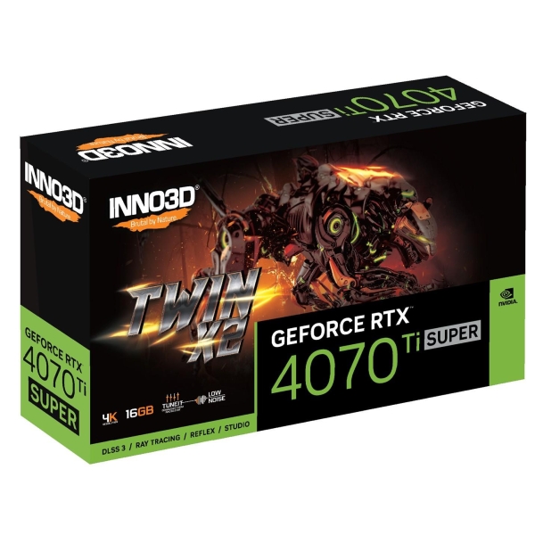 Karta graficzna INNO3D GeForce RTX 4070 Ti SUPER TWIN X2-25601031