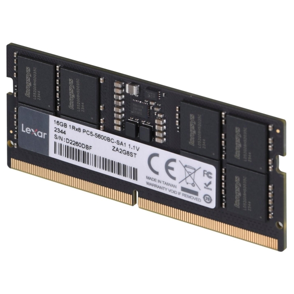 Pamięć Lexar 16GB DDR5 5600 SODIMM CL46-26048325