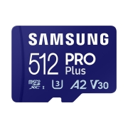 Samsung microSDXC 512GB PRO Plus 2023 + czytnik