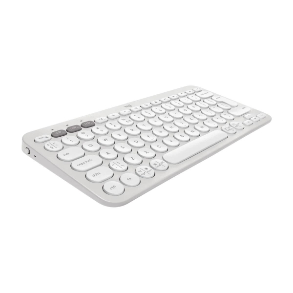 Zestaw bezprzewodowy klawiatura + mysz Logitech Pebble 2 Combo biały-26495715