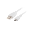 Kabel USB 2.0 micro AM-MBM5P 0.3M biały-26576660
