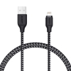 CB-AL1 Black nylonowy kabel Quick Charge Lightning-USB | 1.2m | certyfikat MFi Apple-26578293